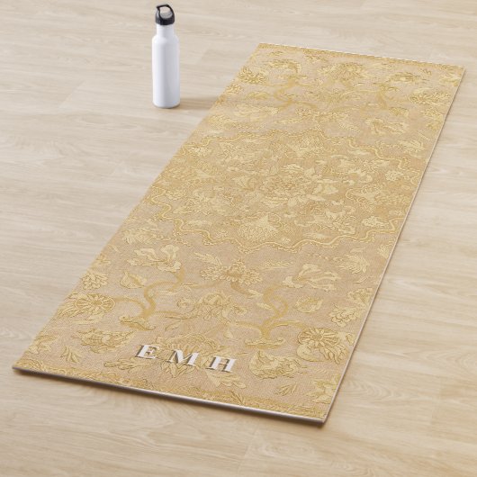 Gold Medallion Specialized Gold Stripe Yoga Mat (In situ)