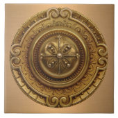 Gold Medallion Tegeltje (Voorkant)