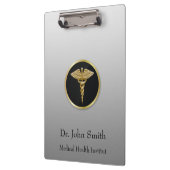 Gold Medical Caduceus - Klembord (Links)