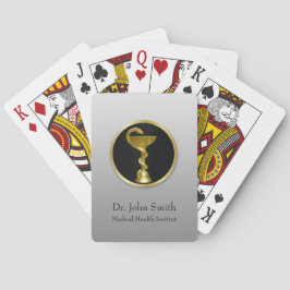 Gold Medical Hygieia Bowl Professional Pokerkaarten