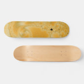 Gold Melt Skateboard (Horizontaal)