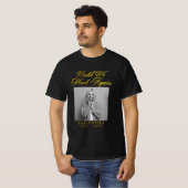 Gold Memorial Funeral Custom Photo T-Shirt (Voorkant volledig)