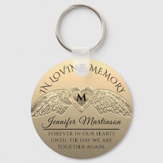 Gold Memorial Sleutelhanger (Voorkant)