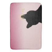 Gold Meow Kat Badmat (Voorkant Verticaal)