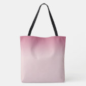 Gold Meow Kat blauw roze ombre Tote Bag (Achterkant)