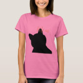Gold Meow Kat T-shirt (Voorkant)