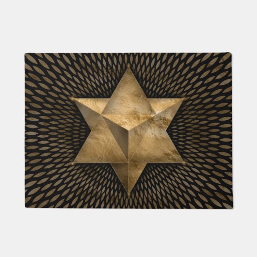 Gold Merkabah Deurmat (Voorkant)