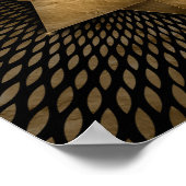 Gold Merkabah Poster (Hoek)