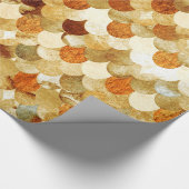 Gold Mermaidscales Mermaid Fishscales Scales Cadeaupapier (Hoek)