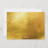 Gold Merry 5 Afbeeldingen Holiday Foto Feestdagenkaart (Achterkant)