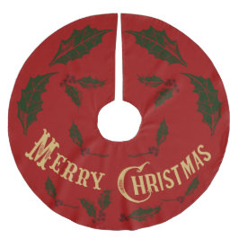 Gold Merry kerst Kerstboom Rok