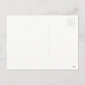 Gold Merry kerststars Holiday Briefkaart (Achterkant)