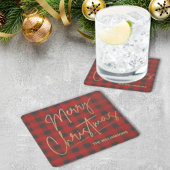 Gold Merry Red Buffalo Kartonnen Onderzetters