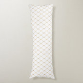 Gold Mesh Body Pillow Lichaamskussen (Voorkant Verticaal)