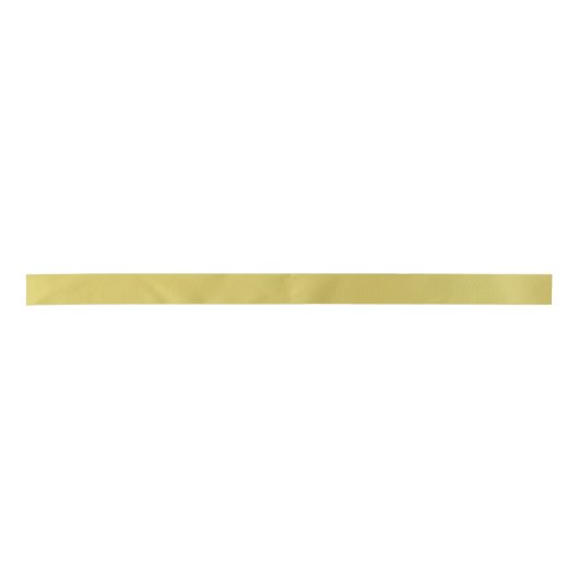 Gold Metal Colored Satin Ribbon Satijnen Lint (Voorkant)