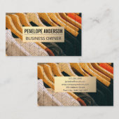 Gold Metal | Hangen kleding Visitekaartje (Voorkant / Achterkant)