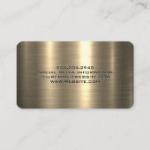 Gold Metal | Home Hammers Logo | Repair Visitekaartje (Achterkant)