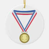 Gold Metal Keramisch Ornament (Voorkant)