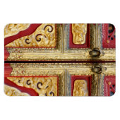 Gold Metal Lace aan de deur Magneet (Horizontaal)