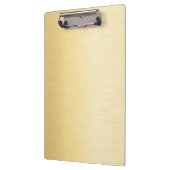 Gold Metal Look Klemmbrett Klembord (Links)