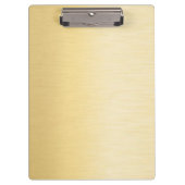 Gold Metal Look Klemmbrett Klembord (Voorkant)