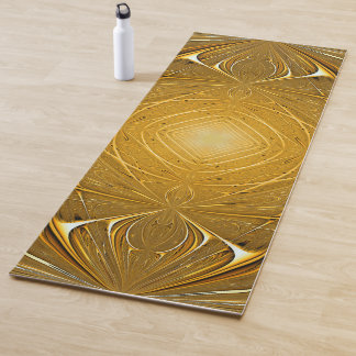 Gold Metal Pattern-ontwerp Yogamat