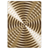 Gold Metal Spiral Klembord (Achterkant)