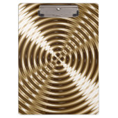 Gold Metal Spiral Klembord (Voorkant)