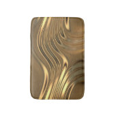Gold Metal Swirling Design Badmat (Voorkant Verticaal)