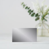 Gold Metal Watch Visitekaartjes (Staand voorkant)