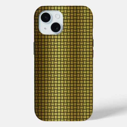 Gold Metal Weave High Res Case-Mate iPhone Case (Achterkant)