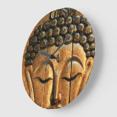 Gold Metallic Buddha Grote Klok (Hoek)