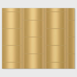 GOLD METALLIC ELEGANT BIRTHDAAG WEDDING WRAP CADEAUPAPIER