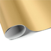 GOLD METALLIC ELEGANT BIRTHDAAG WEDDING WRAP CADEAUPAPIER (Rol Hoek)
