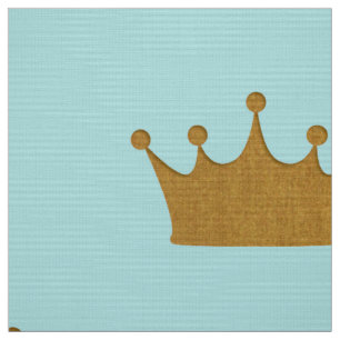Gold Metallic Folie Crown Royal Blauwgroen Aqua Mo Stof
