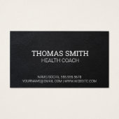 Gold Metallic Leaf Seal |Luxe opvulling Visitekaartje (Achterkant)