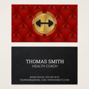 Gold Metallic Leaf Seal Luxe opvulling Visitekaartje