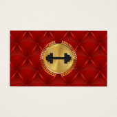 Gold Metallic Leaf Seal |Luxe opvulling Visitekaartje (Voorkant)