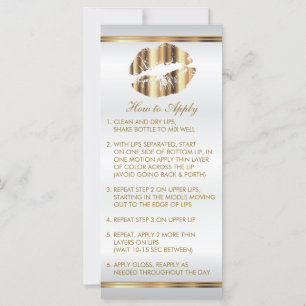 Gold Metallic Lip Instructies 2