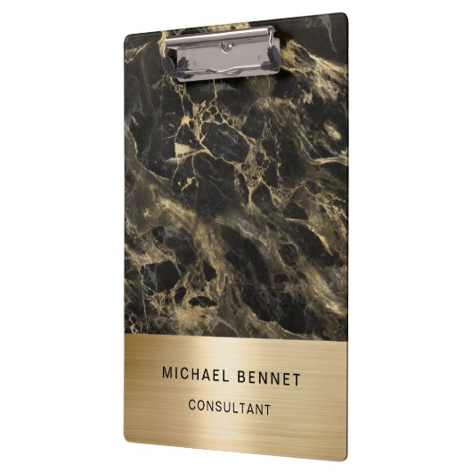 Gold Metallic - marmer - consultant voor Gold-cert Klembord (Links)