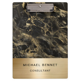 Gold Metallic - marmer - consultant voor Gold-cert Klembord