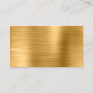 Gold Metallic Shimmer Folie Blank Plaatskaartje