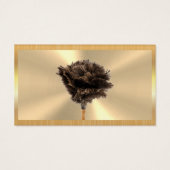 Gold Metallic | Veer Duster Visitekaartje (Achterkant)