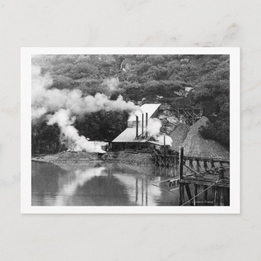 Gold Mine in Valdez, Alaska-foto Briefkaart (Voorkant)