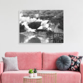 Gold Mine in Valdez, Alaska-foto Canvas Afdruk (Insitu (Woonkamer))