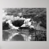 Gold Mine in Valdez, Alaska-foto Poster (Voorkant)