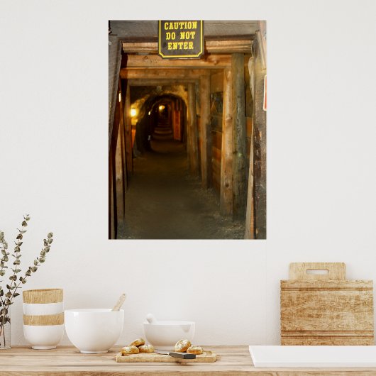 Gold Mine Poster (Keuken)