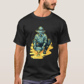 Gold Miner Prospecting Gold Panning T-shirt (Voorkant)