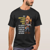Gold Miner Touch Digging Mine Prospecting Pun Gol T-shirt (Voorkant)