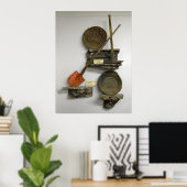 GOLD MINER'S TOOLS POSTER (Thuiskantoor)